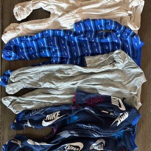 Nike Kids Footies - Cream, Blue, Gray, Navy